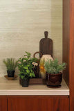 Thym artificiel 22 cm - 1 pot - Vert