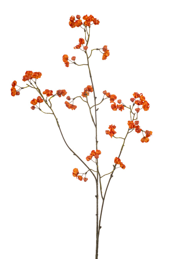 Corylopsis artificiel - 1 branche - Orange