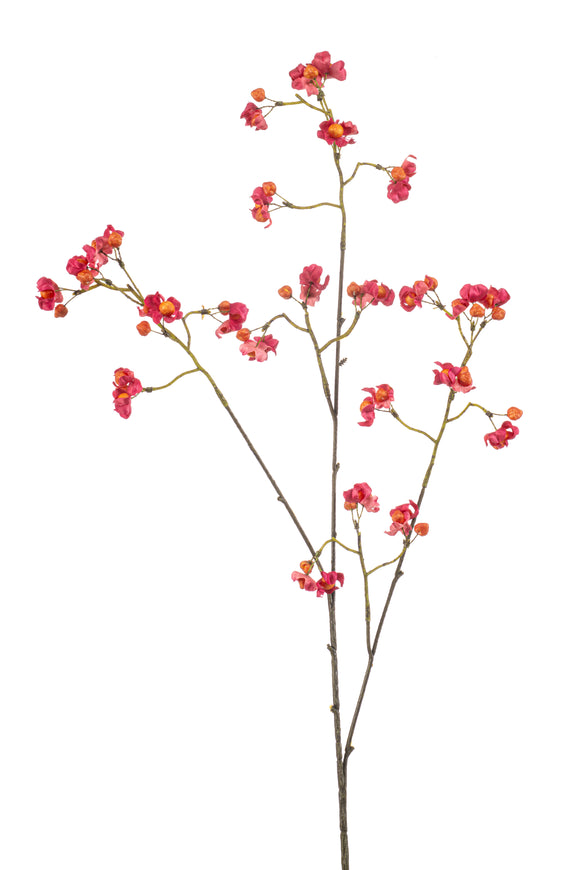 Corylopsis artificiel - 1 branche - Fuchsia