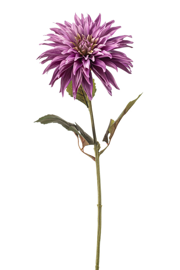 Dahlia artificiel - 1 tige - Violet