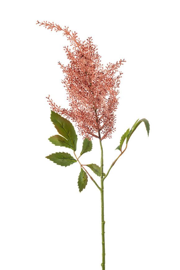 Astilbe artificielle - 1 tige - Corail