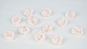 Roses stabilisées Kiara 2 cm - 12 têtes - Pink blush